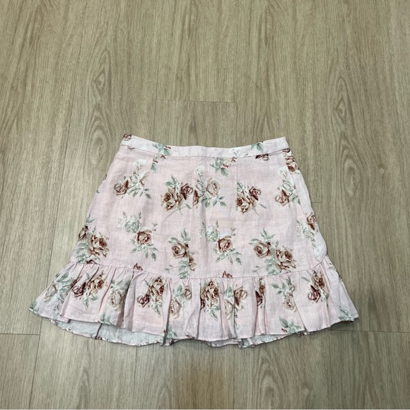 LOVESHACKFANCY FIA MINI SKIRT